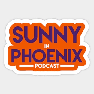 Sunny in PHX - Purple Sticker